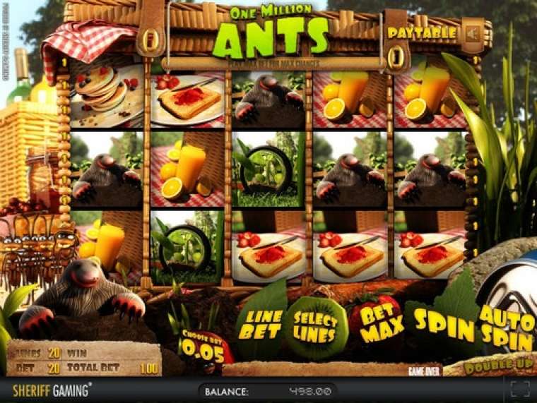 Play One Million Ants slot
