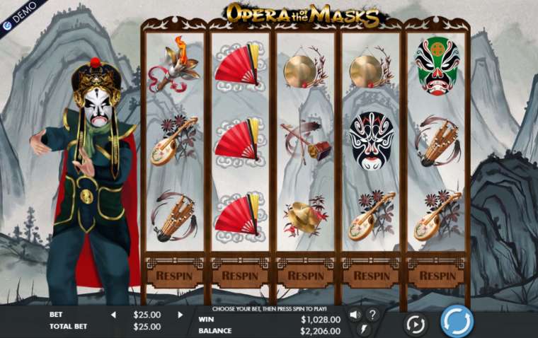 Play Opera of the Masks slot