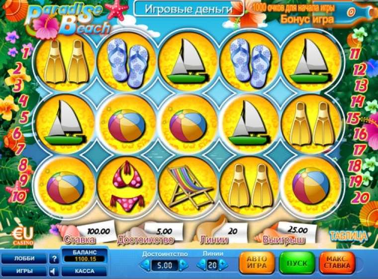 Play Paradise Beach slot