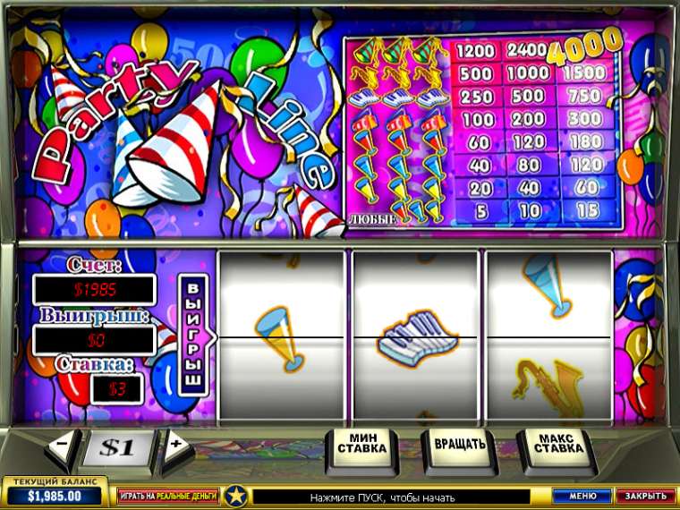 Play Party Line slot