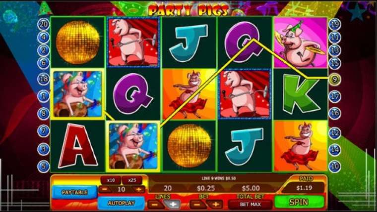 Play Party Pigs slot