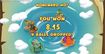 Pearl o’ Plinko – Fire & Bones: Winnings