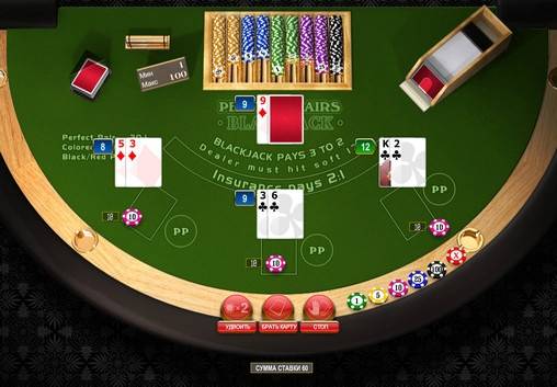 Perfect Pairs Blackjack online