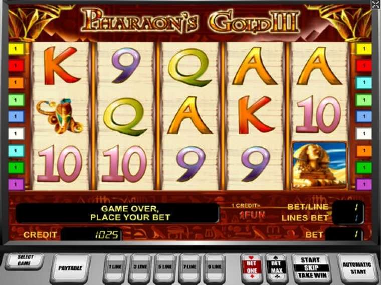 Play Pharaoh’s Gold III slot