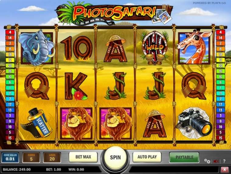 Play Photo Safari Slots for Free on This Page
