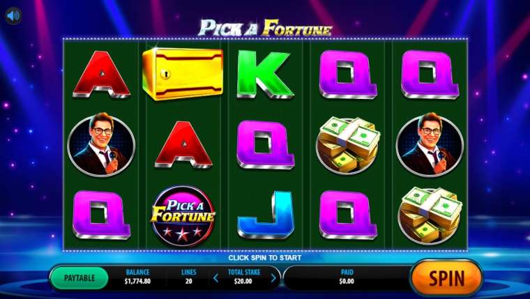 Play Pick a Fortune slot