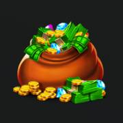 Piggy Bank Cash: A bag of money