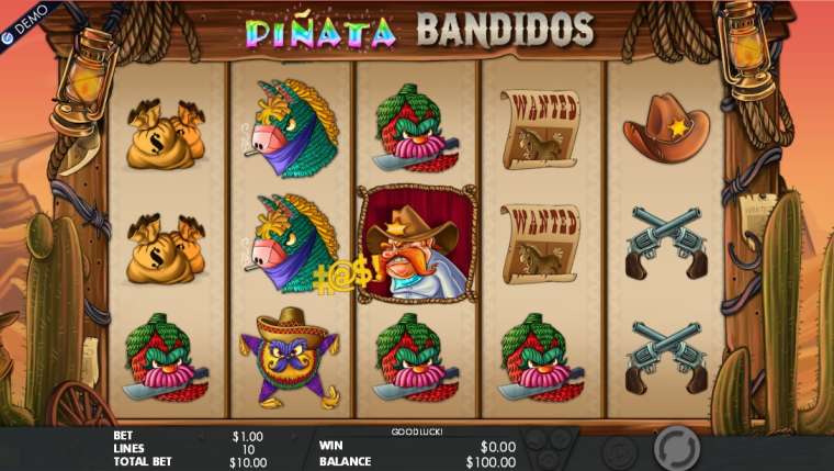 Play Pinata Bandidos slot