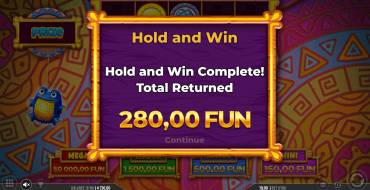 Piñata Go Go: Winnings