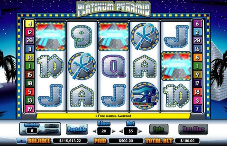 Play Platinum Pyramid slot