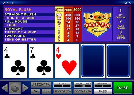 Poker Pursuit online