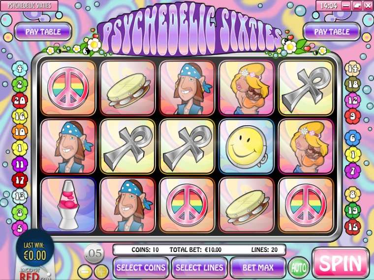 Play Psychedelic Sixties slot