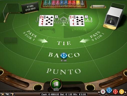 Punto Banco – Professional Series online