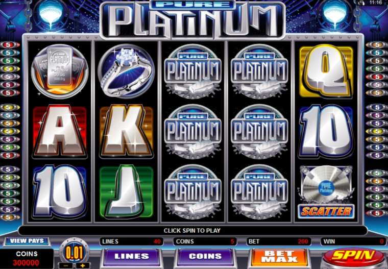 Play Pure Platinum slot