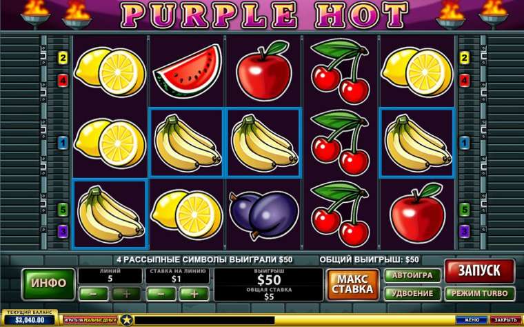 Play Purple Hot slot