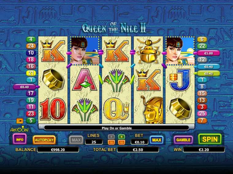 Play Queen of the Nile II slot