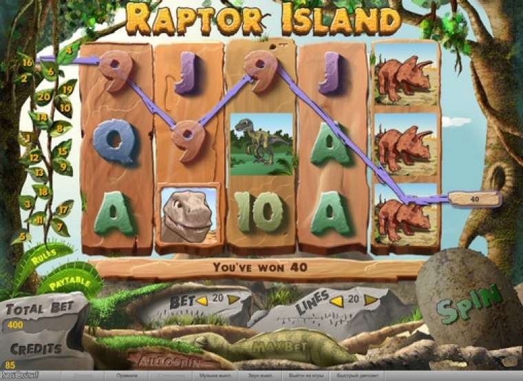 Play Raptor Island slot