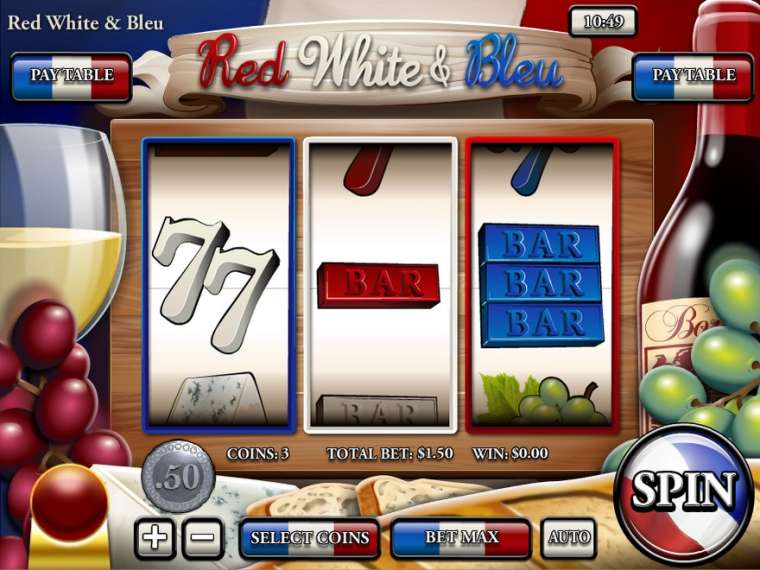 Play Red, White & Bleu slot