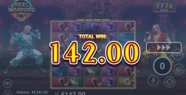 Reel Warriors: Winnings