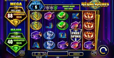Regal Riches: Slot machine