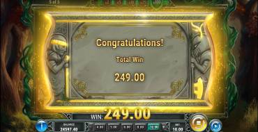 Return of the Green Knight: Winnings