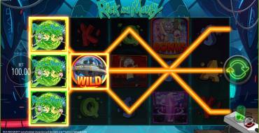 Rick and Morty Wubba Lubba Dub Dub Jackpot King: Winnings