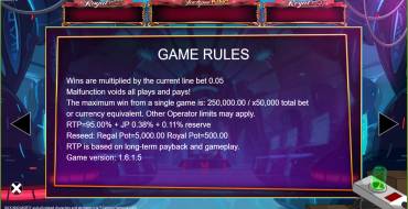 Rick and Morty Wubba Lubba Dub Dub Jackpot King: Rules