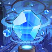 Rick and Morty Wubba Lubba Dub Dub Jackpot King: Blue gemstone
