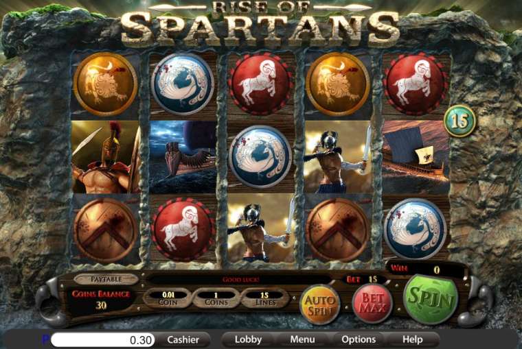 Play Rise of Spartans slot