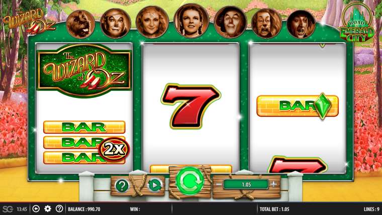 Play Road to Emerald City slot