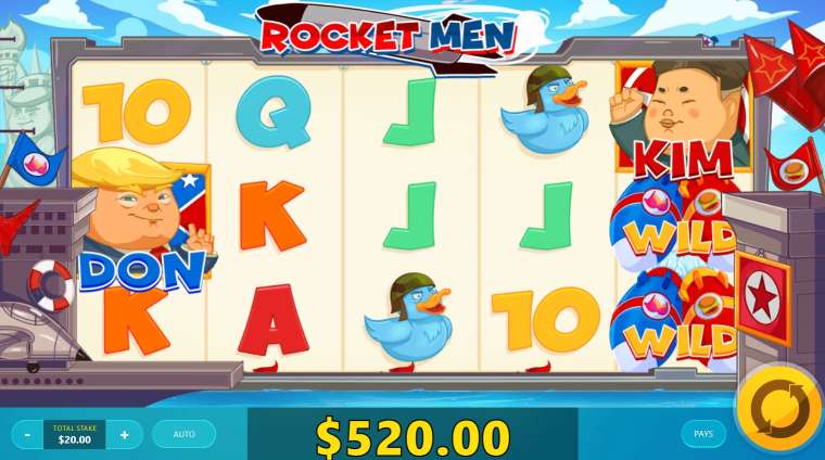 Play Rocket Men slot