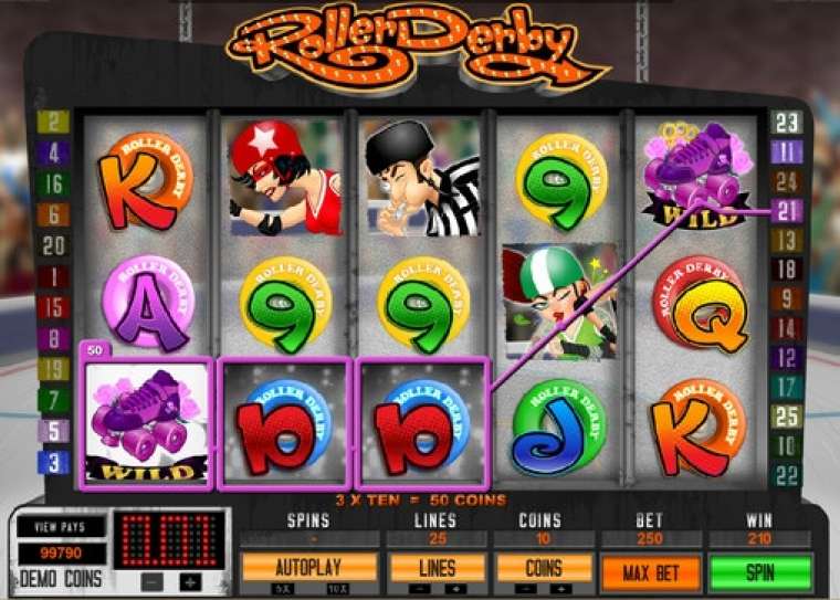 Play Roller Derby slot