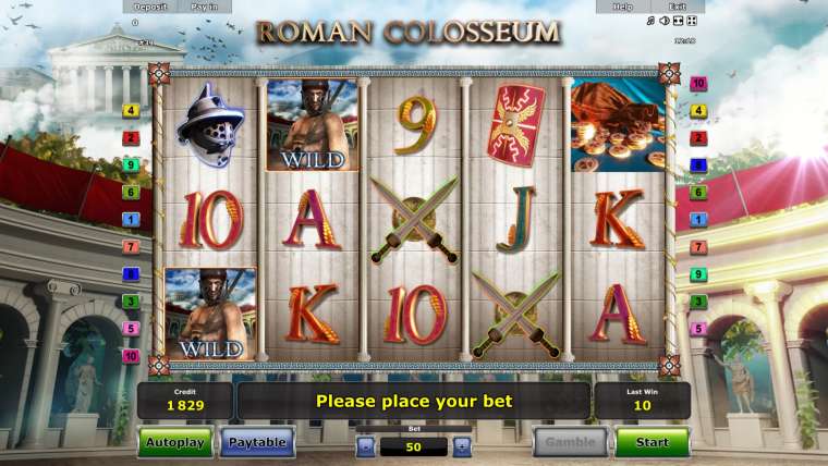 Play Roman Colosseum slot