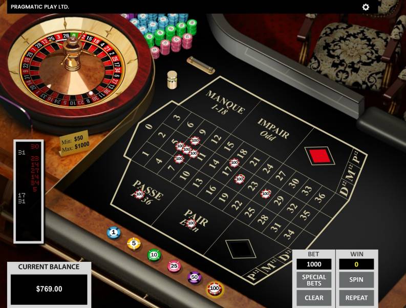 Roulette Black Diamond online