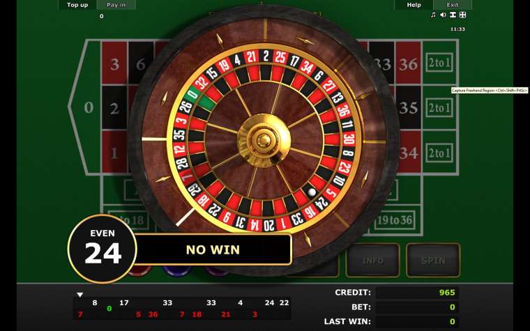 Play Royal Crown European Roulette