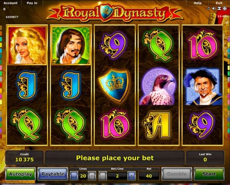 royal dynasty игровой автомат