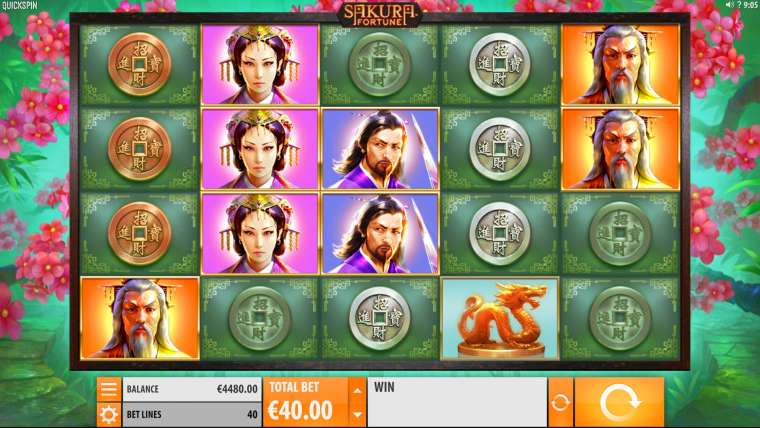 Play Sakura Fortune slot