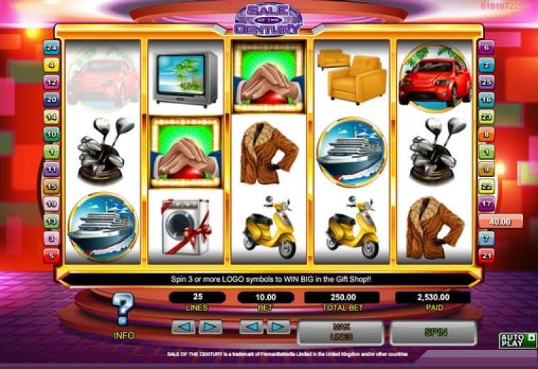 Play Sale of the Century slot