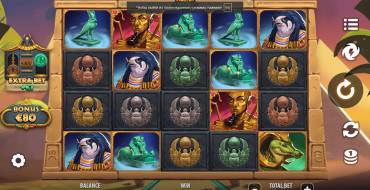 Scepter of Anubis: Interface