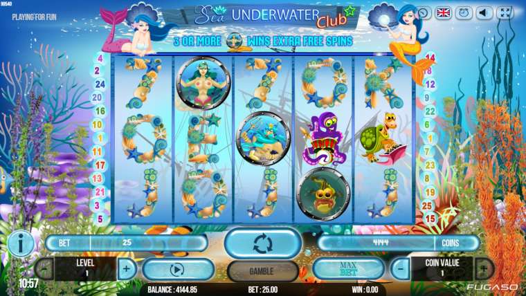 Play Sea Underwater Club slot