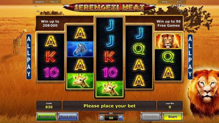 Play Serengeti Heat slot