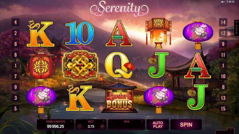 Play Serenity slot