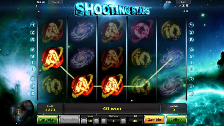 Play Shooting Stars slot