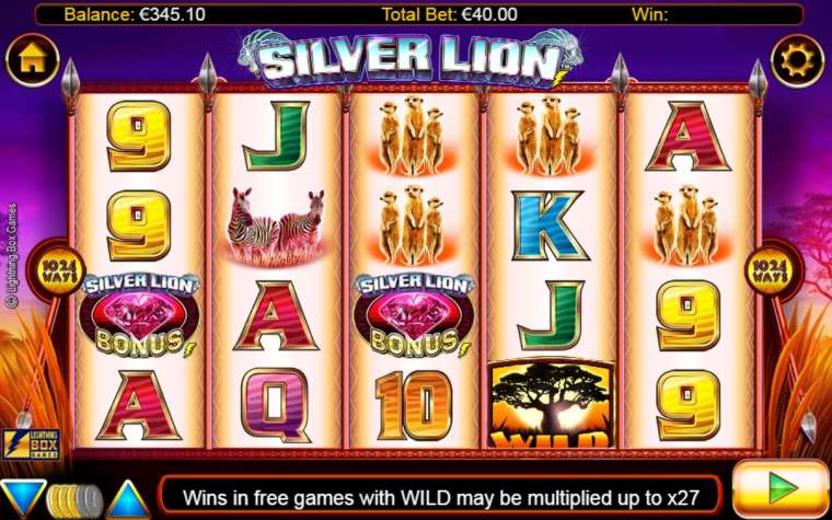 Play Silver Lion slot