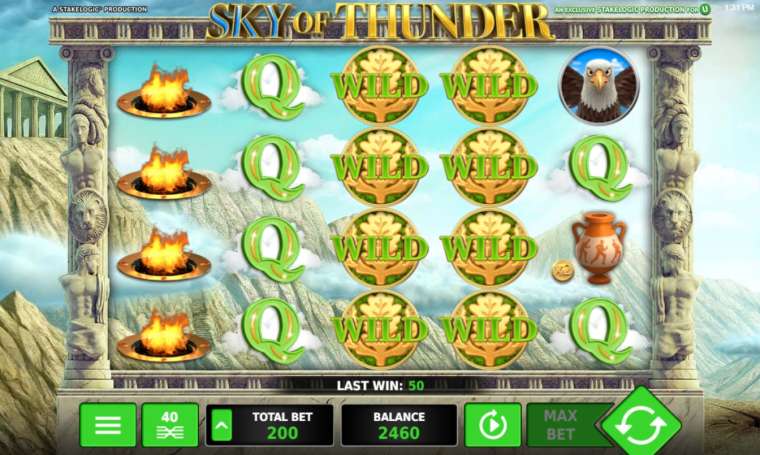 Play Sky of Thunder slot