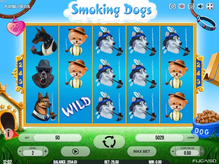 Play Smoking Dogs slot