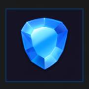 Solar Nova Megaways: A small-sized blue stone