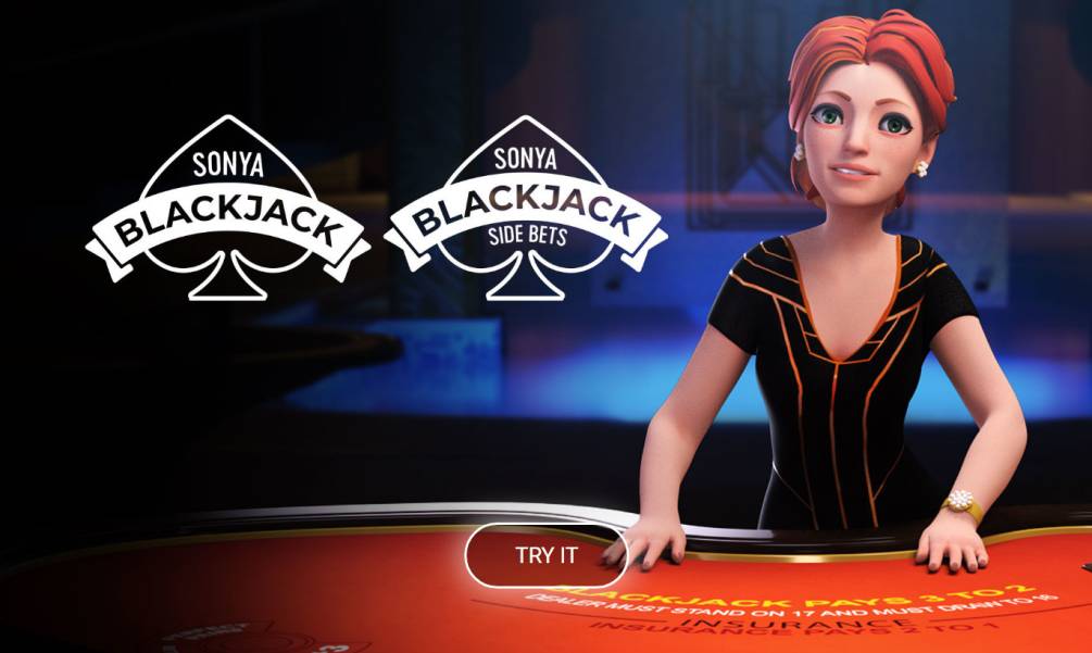 Sonya Blackjack Side Bets online