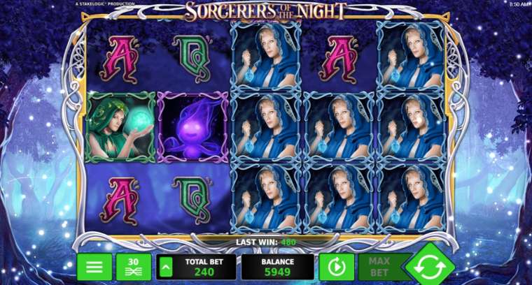 Play Sorcerers of the Night slot