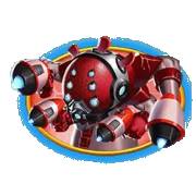 Space Goonz: Red monster Upgraded symbol